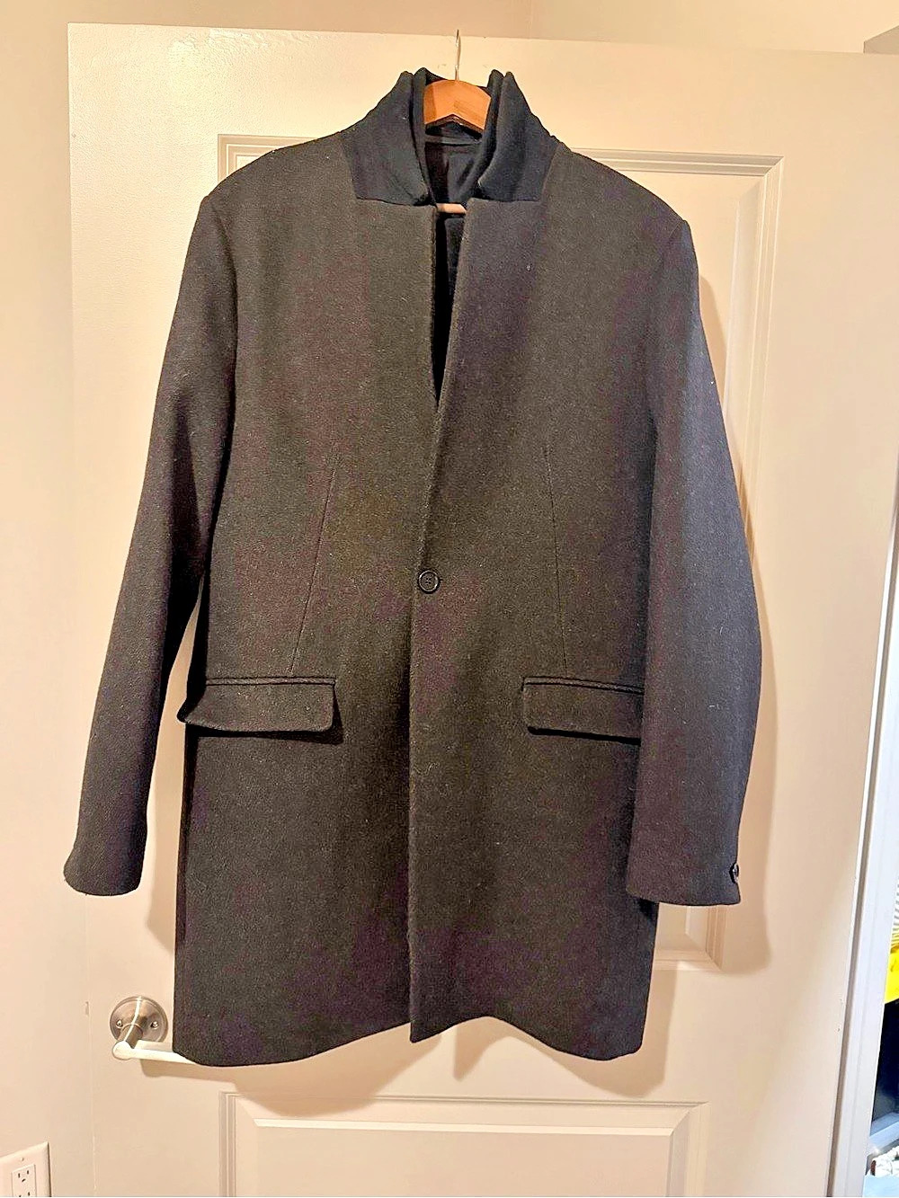 AllSaints Centinel Coat Men's Brown Coat Size 42